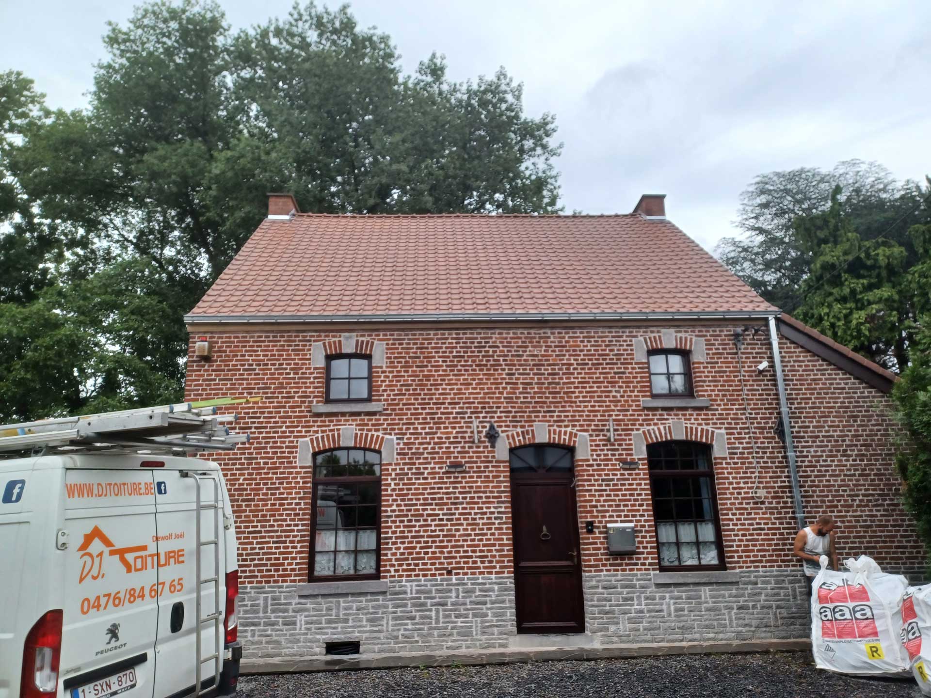 Rénovation toiture Ath